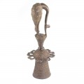 clopot ritualic Ahianmwen-Oro. bronz. Imperiul Benin. cca 1890